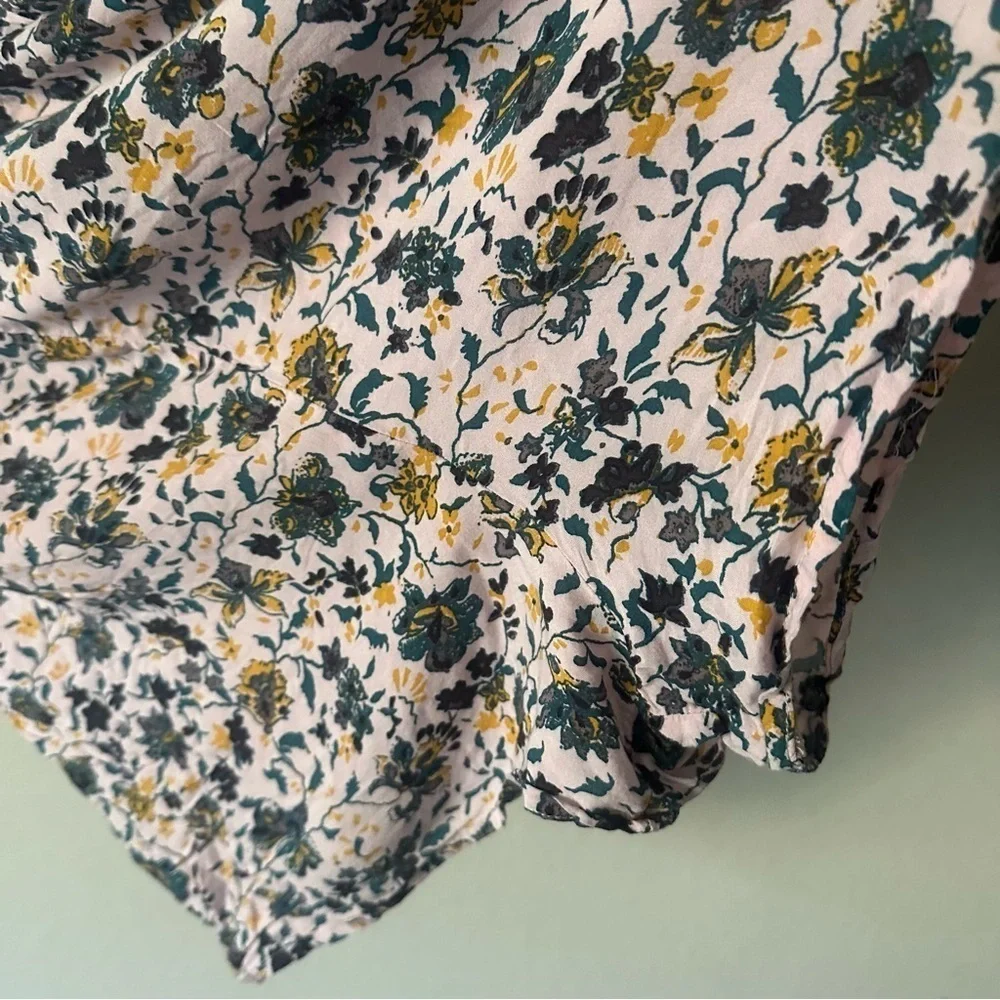 Urban Outfitters UO Out from Under Izzy Floral Smocked Romper L - Picture 5 of 10